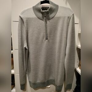 Men's Brooks Brothers half zip sweater.